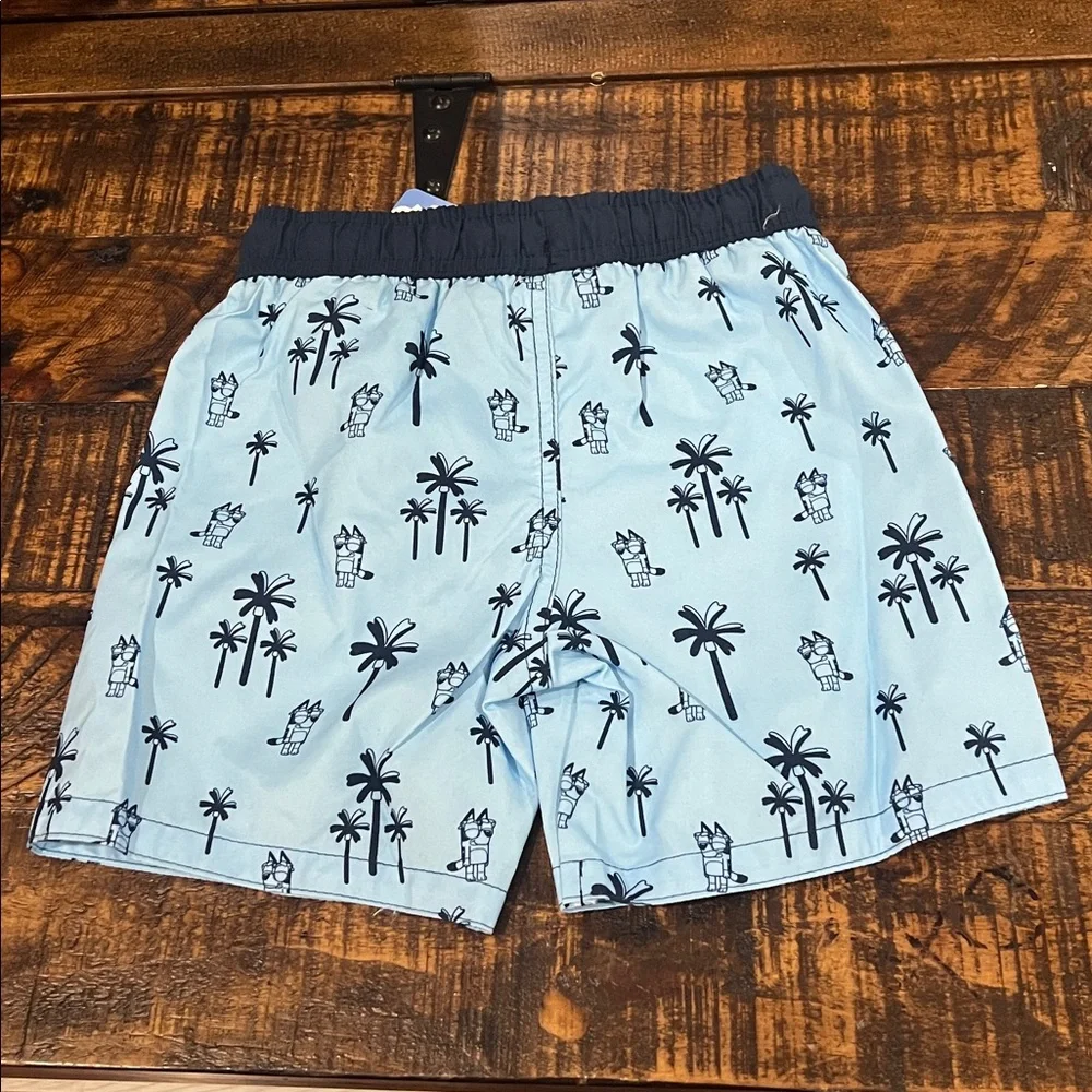 Bluey Swim Shorts - Light Blue size 4t